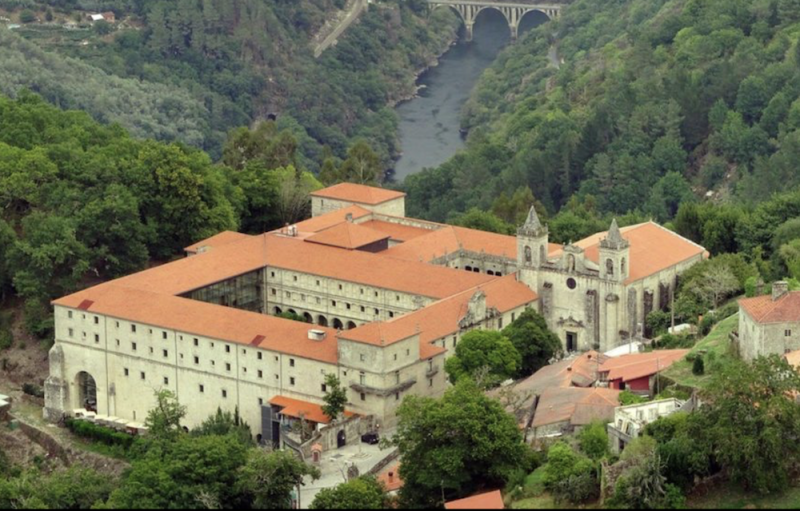 Parador Santo Estevo in the Ribeira Sacra Camino Invierno